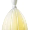 Casa Padrino Designer Porzellan LED Tischleuchte Dame Weiß / Mehrfarbig Ø 17 x H. 37 cm - Luxus Qualität