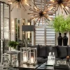Casa Padrino Designer Raumteiler Silber 150 x H. 220 cm - Luxus Qualität