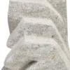 Casa Padrino Designer Sandstein Skulptur Hand Grau 18 x 13 x H. 41 cm - Deko Accessoires - Gartendeko