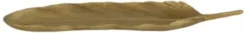 Casa Padrino Designer Schale Gold 43,5 x 12 x H. 4 cm - Luxus Dekoration