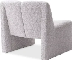 Casa Padrino Designer Sessel Grau 75 x 73 x H. 72,5 cm - Wohnzimmer & Hotel Sessel - Wohnzimmer & Hotel Möbel - Luxus Kollektion