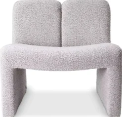 Casa Padrino Designer Sessel Grau 75 x 73 x H. 72,5 cm - Wohnzimmer & Hotel Sessel - Wohnzimmer & Hotel Möbel - Luxus Kollektion