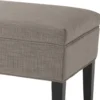 Casa Padrino Designer Sitzbank Hellbraun 140 x 50 x H. 45 cm - Luxus Möbel