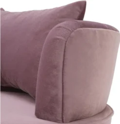 Casa Padrino Designer Sofa Lila 162 x 79 x H. 66 cm - Luxus Möbel