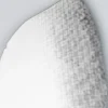 Casa Padrino Designer Spiegel Schwarz 64 x H. 175 cm - Wandspiegel in 3-D Felsen Optik - Garderobenspiegel - Wohnzimmer Spiegel - Luxus Kollektion