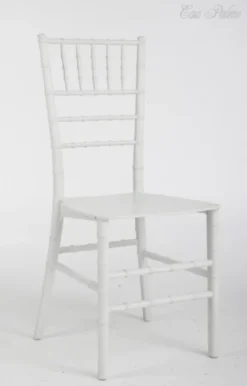 Casa Padrino Designer Stuhl Ghost Chair Weiß aus Polycarbonat - 92,5 cm x 40 cm x 46 cm
