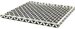 Casa Padrino Designer Tablett 50 x 50 cm - Luxus Serviertablett