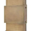 Casa Padrino Designer Tischleuchte Vintage Messingfarben 28 x 14 x H. 74 cm - Moderne Tischlampe - Luxus Qualität