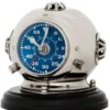 Casa Padrino Designer Uhr Taucherhelm auf Sockel 18 x H. 19 cm - Luxus Tischuhr