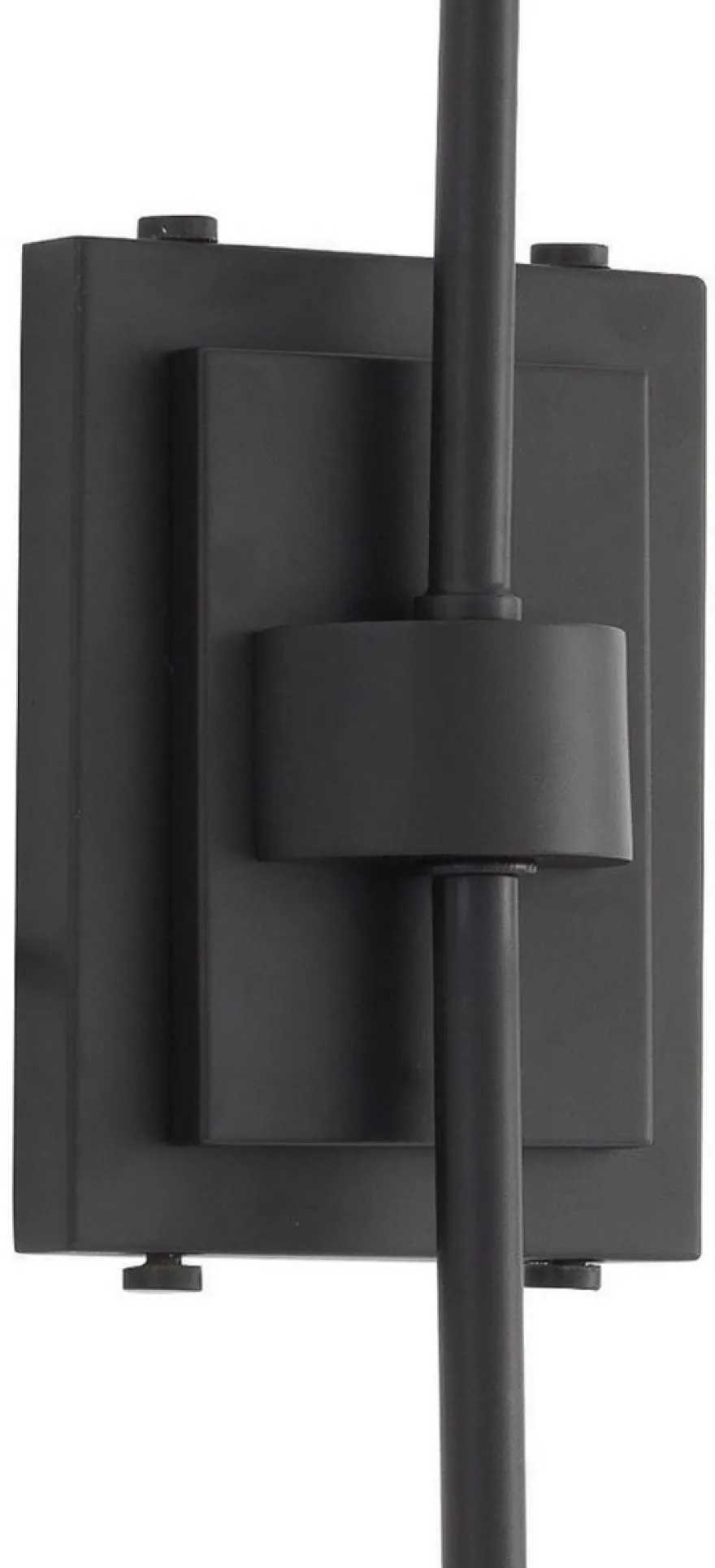 Casa Padrino Designer Wandleuchte Schwarz / Antik Messingfarben 19,5 x 67 x H. 70 cm - Elegante Wandlampe im 50er Jahre Stil - Luxus Kollektion