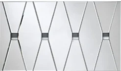 Casa Padrino Designer Wandspiegel mit 4 Gucklöchern 80 x H. 45 cm - Wohnzimmer Spiegel - Garderoben Spiegel - Luxus Spiegel
