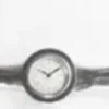Casa Padrino Designer Wanduhr im Propeller Design Silber 165 x 4 x H. 17 cm - Luxus Deko Uhr