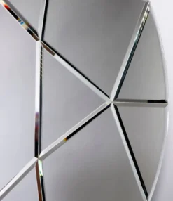Casa Padrino Designer Wohnzimmer Spiegel Ø 90 cm - Designer Kollektion