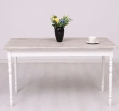 Casa Padrino Esstisch im Landhausstil, 140 x 70 x 78 cm