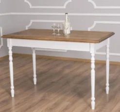Casa Padrino Esstisch im Landhausstil, 140 x 70 x 78 cm