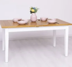 Casa Padrino Esstisch im Landhausstil, 160 x 90 x 78 cm