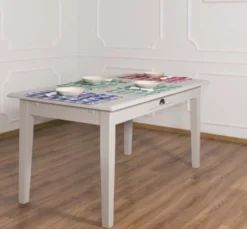 Casa Padrino Esstisch im Landhausstil, 160 x 90 x 78 cm