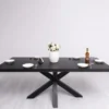Casa Padrino Esstisch im Landhausstil Schwarz, 210 x 100 x 78 cm