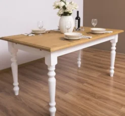 Casa Padrino Esstisch im Landhausstil, 180 x 90 x 78 cm