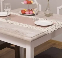 Casa Padrino Esstisch im Landhausstil, 80 x 80 x 78 cm