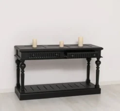 Casa Padrino Esstisch im Landhausstil, 140 x 50 x 80 cm