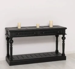 Casa Padrino Esstisch im Landhausstil, 140 x 50 x 80 cm