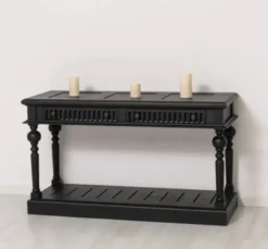 Casa Padrino Esstisch im Landhausstil, 140 x 50 x 80 cm
