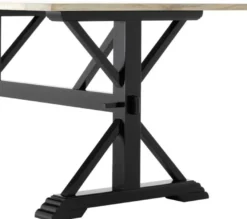 Casa Padrino Esstisch 220 x 100 x H. 79 cm - Luxus Esszimmermöbel