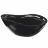 Casa Padrino Freistehende Luxus Badewanne Matt Schwarz / Hochglanz Schwarz 179,5 cm