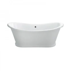Casa Padrino freistehende Retro Badewanne Modell BAdm180 in Weiß, 1800 x 885 x 745 mm