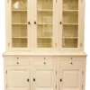Casa Padrino großer Shabby Chic Landhaus Stil Buffetschrank mit 4 Türen und 3 Schubladen - Kiefer & MDF, 180 x 50/40 x 220 cm