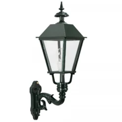 Casa Padrino Jugendstil Außenwandleuchte 22 x 30 x H. 73 cm - Verschiedene Farben - Nostalgische Wetterfeste Außenleuchte