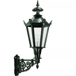 Casa Padrino Jugendstil Außenwandleuchte 32 x 49 x H. 81 cm - Verschiedene Farben - Nostalgische Wetterfeste Außenleuchte