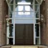 Casa Padrino Jugendstil Außenwandleuchte - Kupfer - Nostalgische Wetterfeste Außenleuchte