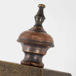 Casa Padrino Jugendstil Außenwandleuchte 21 x 39 x H. 70 cm - Bronze - Nostalgische Wetterfeste Außenleuchte
