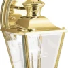 Casa Padrino Jugendstil Außenwandleuchte Gold 14,7 x 17 x H. 26,3 cm - Nostalgische Balkon Garten Terrassen Außenleuchte - Nostalgische Außenleuchten