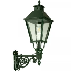 Casa Padrino Jugendstil Außenwandleuchte 25 x 43 x H. 80 cm - Verschiedene Farben - Nostalgische Wetterfeste Außenleuchte