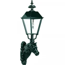 Casa Padrino Jugendstil Außenwandleuchte 22 x 25 x H. 90 cm - Verschiedene Farben - Nostalgische Wetterfeste Außenleuchte