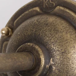 Casa Padrino Jugendstil Außenwandleuchte 22 x 30 x H. 27 cm - Bronze - Nostalgische Wetterfeste Außenleuchte