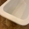 Casa Padrino Jugendstil Badewanne Weiß / Weiß 170 cm - Freistehende Retro Stil Badewanne