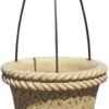 Casa Padrino Jugendstil Gartenbrunnen Beige / Schwarz Ø 80 x H. 170 cm