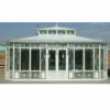 Casa Padrino Jugendstil Gartenhaus Weiß 700 x H. 500 cm