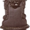 Casa Padrino Jugendstil Gusseisen Wandbrunnen Braun 40,5 x 21,4 cm - Gartenmöbel & Deko