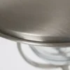 Casa Padrino Jugendstil Hofleuchte 21 x 24 x H. 28 cm - Nickel - Nostalgische Wetterfeste Außenleuchte