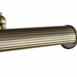 Casa Padrino Jugendstil Metall Wandleuchte Messing 35,9 cm - Leseleuchte