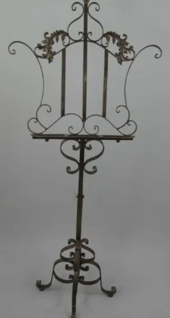Casa Padrino Jugendstil Notenständer Rost H. 135 cm - Barock & Jugendstil Deko Accessoires