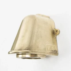 Casa Padrino Jugendstil Schiffslampe 8 x 10 x H. 10 cm - Verschiedene Farben - Nostalgische Wetterfeste Außenleuchte