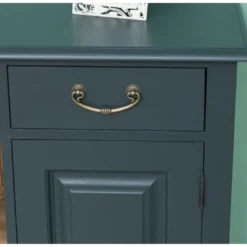 Casa Padrino Jugendstil Sideboard mit Regalfächern - Dielen Schrank Kommode Landhaus Stil