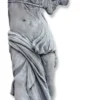Casa Padrino Jugendstil Skulptur / Statue Grau 88 x 40 x H. 155 cm - Gartendeko Steinfigur