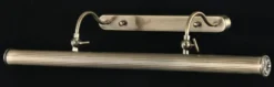 Casa Padrino Jugendstil Wandleuchte aus Metall in Bronze, 69 x 12 cm, elegante Wandlampe für stilvolles Wohnambiente
